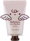 It's Skin~Увлажняющая база для макияжа, тон 02/зеленый~Babyface One-Step Base Green