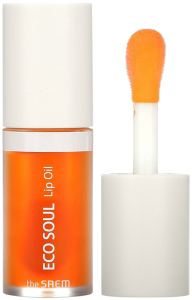 The Saem~Увлажняющее масло для губ c экстрактом грейпфрута~Eco Soul Lip Oil 03 Grapefruit